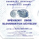 Sakrálny koncert 2022-05